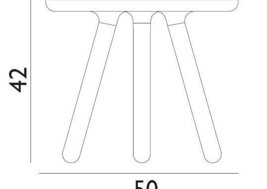 Журнальный столик от фабрики Normann Copenhagen модель 6021 Tablo 