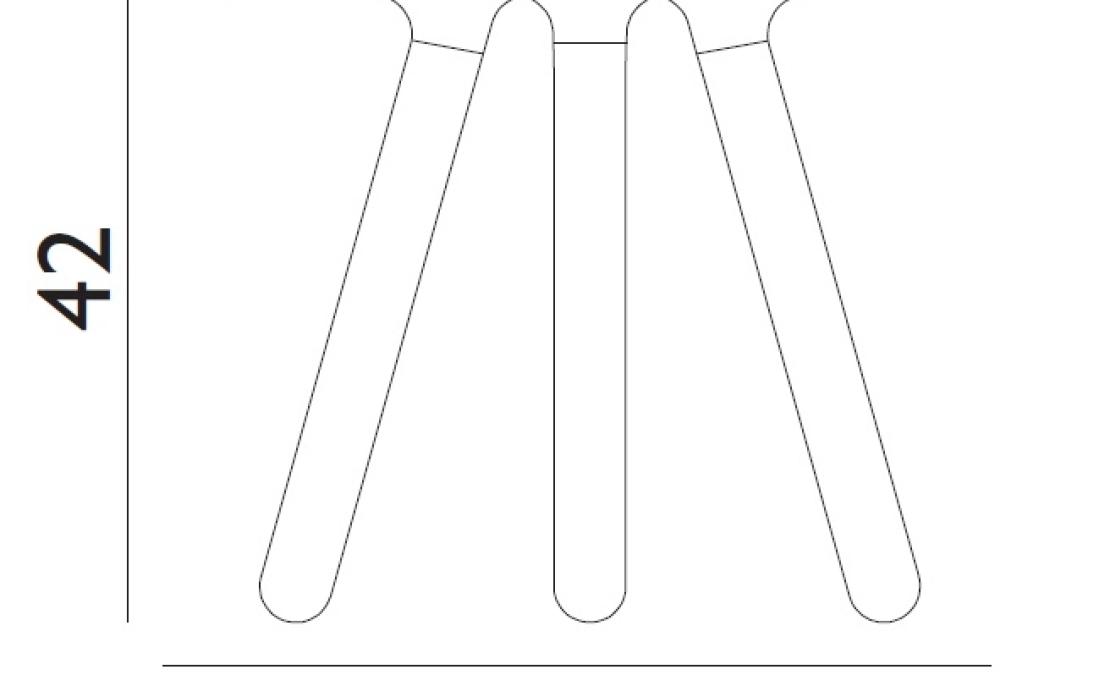 Журнальный столик от фабрики Normann Copenhagen модель 6021 Tablo 