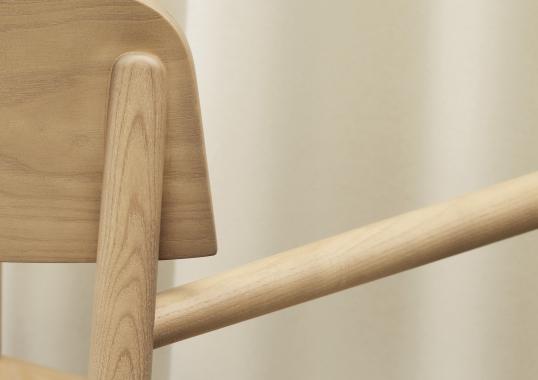Кресло от фабрики Normann Copenhagen модель 140161 Timb Arm