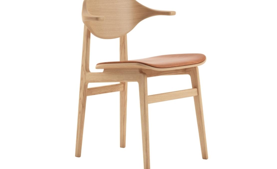 Стул от фабрики Norr11 модель Buffalo  Seat Upholstered