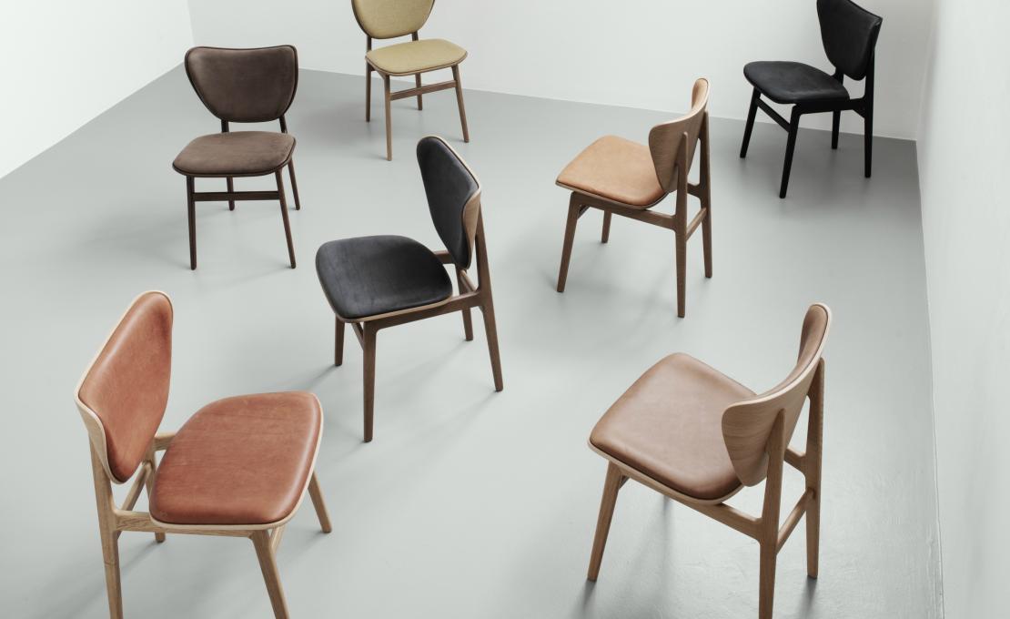 Стул от фабрики Norr11 модель Elephant Dining Upholstered