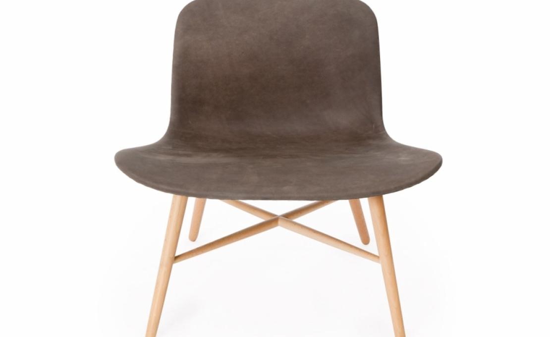 Кресло от фабрики Norr11 модель Langue Original Lounge Arm