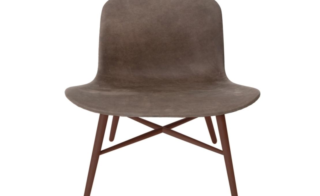 Кресло от фабрики Norr11 модель Langue Original Lounge Arm