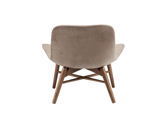 Кресло от фабрики Norr11 модель Langue Original Lounge Arm