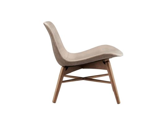 Кресло от фабрики Norr11 модель Langue Original Lounge Arm