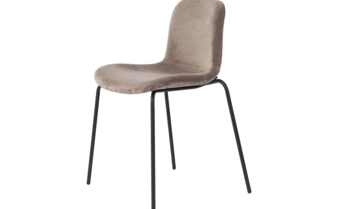 Стул от фабрики Norr11 модель Langue StackSeatUpholstered