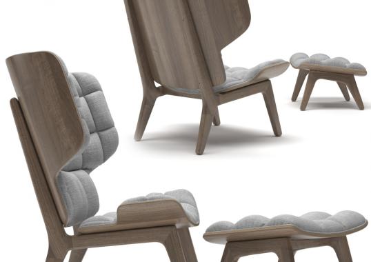 Пуф от фабрики Norr11 модель Mammoth Ottoman Foot