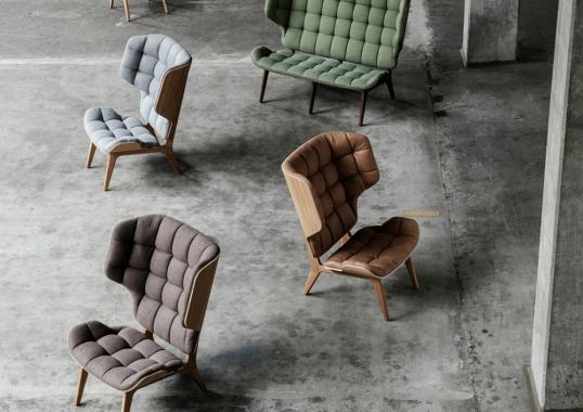 Пуф от фабрики Norr11 модель Mammoth Ottoman Foot