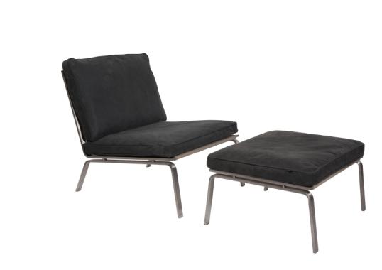 Кресло от фабрики Norr11 модель Man Lounge Arm
