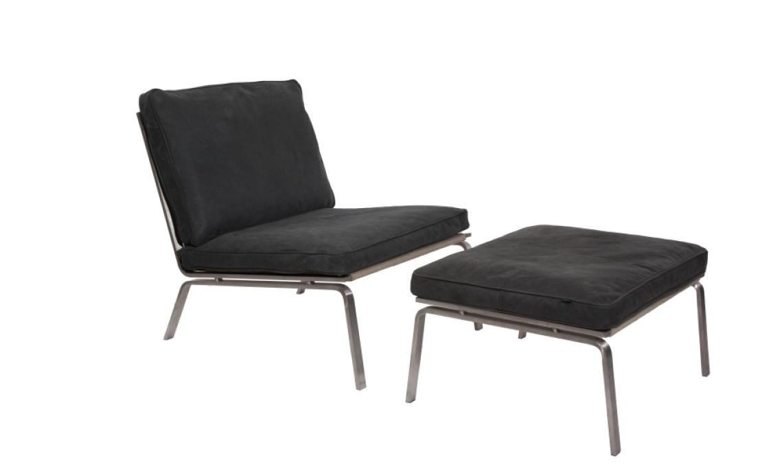 Кресло от фабрики Norr11 модель Man Lounge Arm