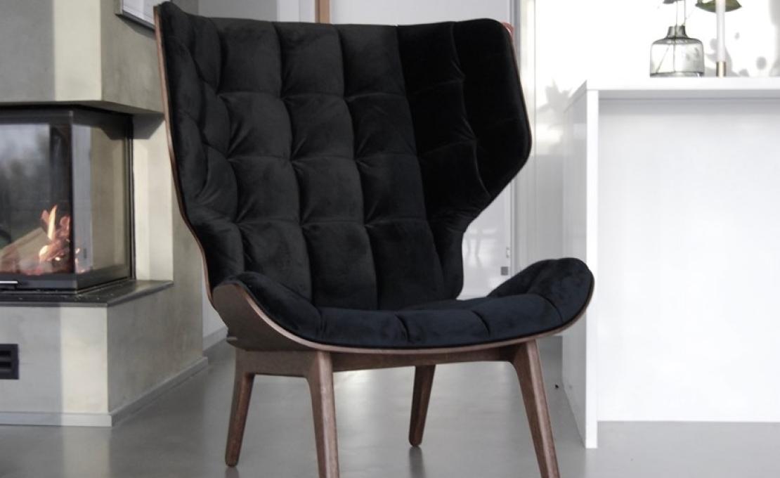 Кресло от фабрики Norr11 модель Mammoth  Arm