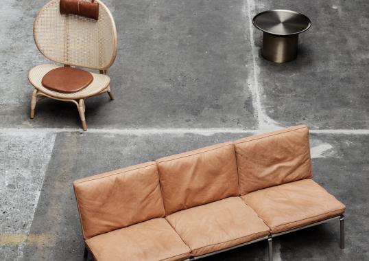 Диван от фабрики Norr11 модель Man Sofa Norr11 