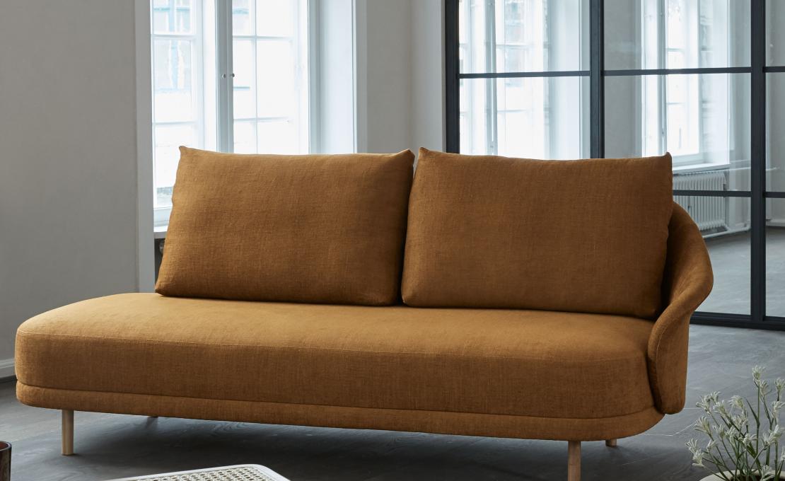 Диван от фабрики Norr11 модель New Wave Open-End Sofa