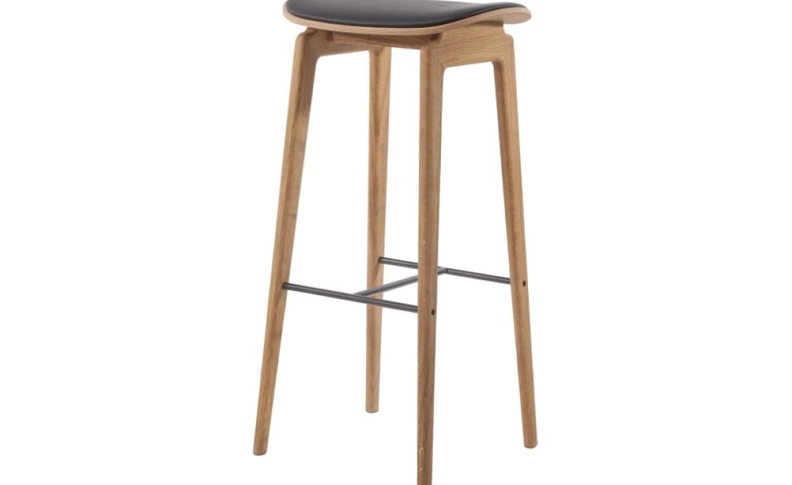 Барный стул от фабрики Norr11 модель NY11  Seat Upholstered