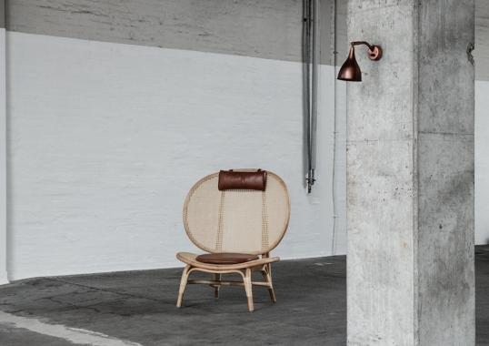 Кресло от фабрики Norr11 модель Nomad  Arm