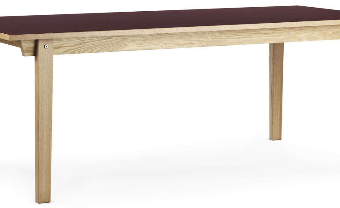 Стол от фабрики Normann Copenhagen модель 6030 Slice Linoleum Table