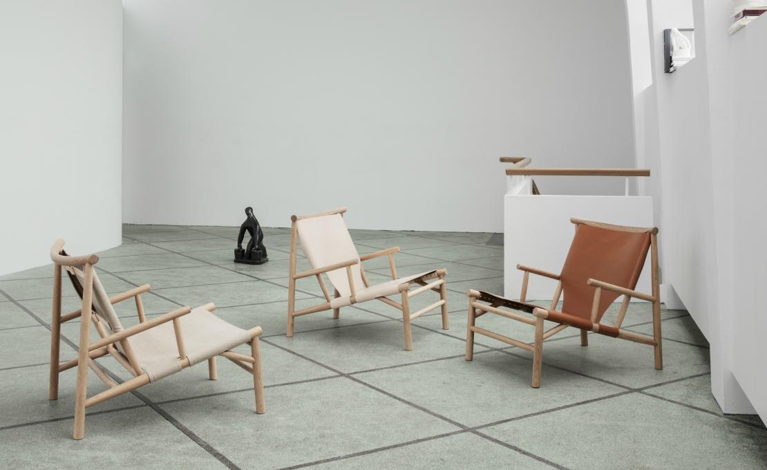 Кресло от фабрики Norr11 модель Samurai  Arm