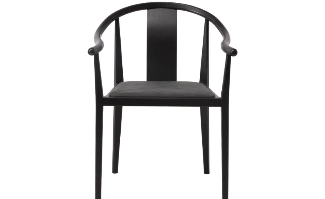 Стул от фабрики Norr11 модель Shanghai Dining Leather 