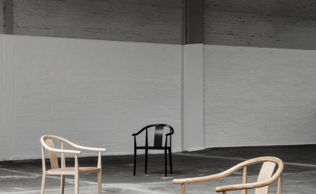 Стул от фабрики Norr11 модель Shanghai Dining Paper Cord 