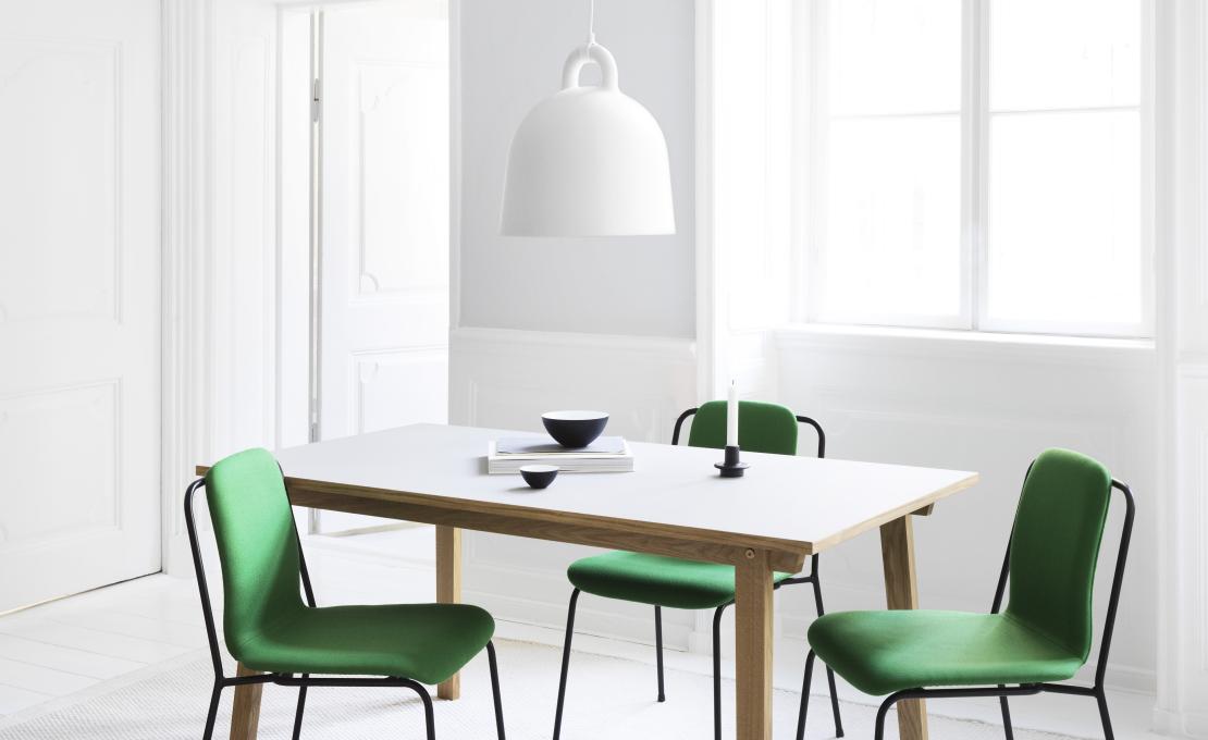 Стол от фабрики Normann Copenhagen модель 6030 Slice Linoleum Table