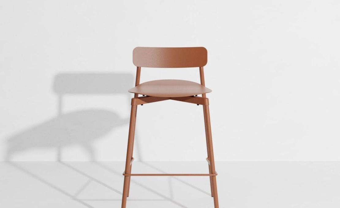 Уличный барный стул от фабрики Petite Friture модель Fromme Bar 