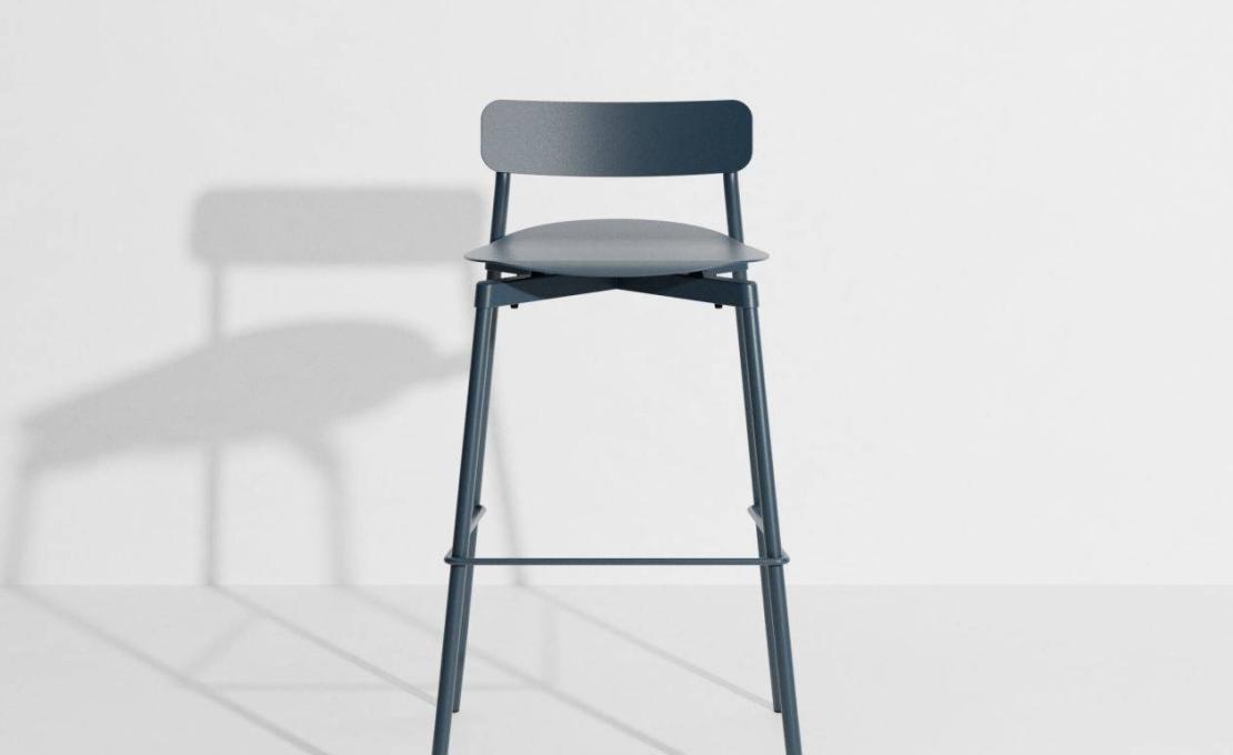 Уличный барный стул от фабрики Petite Friture модель Fromme Bar 