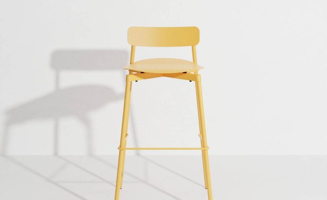 Уличный барный стул от фабрики Petite Friture модель Fromme Bar 