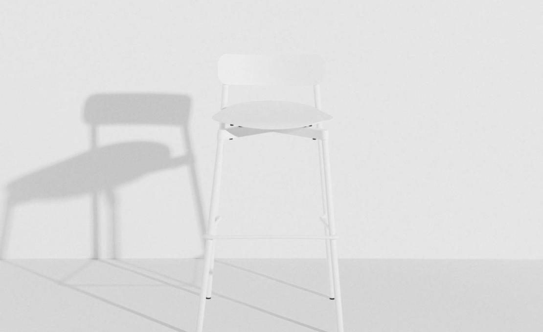 Уличный барный стул от фабрики Petite Friture модель Fromme Bar 