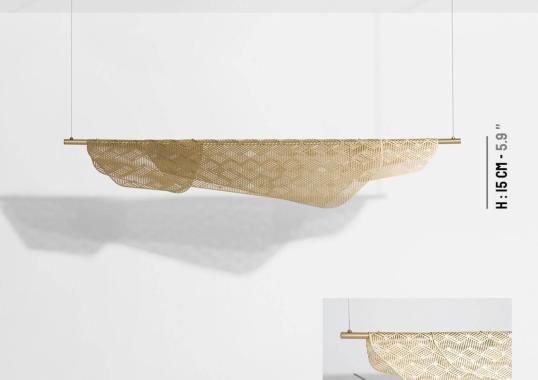 Подвесной светильник от фабрики Petite Friture модель Mediterranea Suspension Lamp