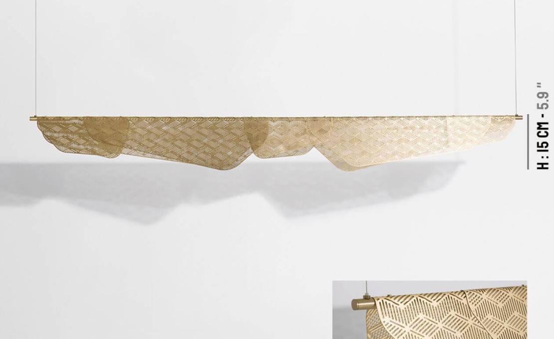 Подвесной светильник от фабрики Petite Friture модель Mediterranea Suspension Lamp