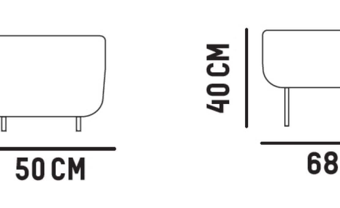 Пуф от фабрики Petite Friture модель Hoff Pouf