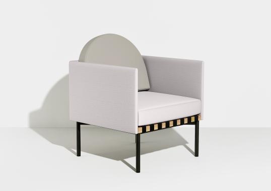 Кресло от фабрики Petite Friture модель Grid Arm