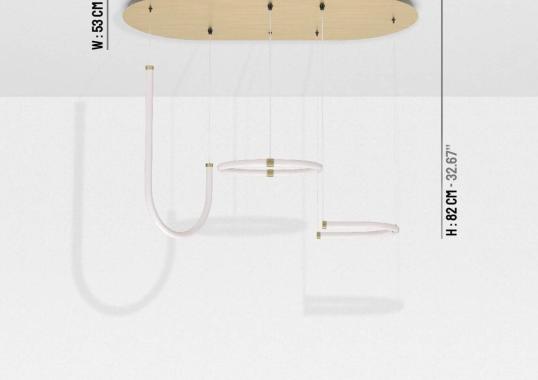 Подвесной светильник от фабрики Petite Friture модель L0850701