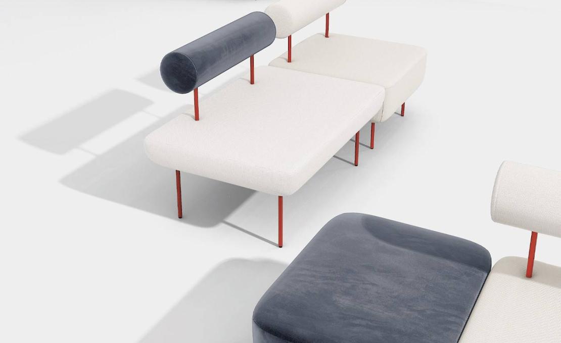 Пуф от фабрики Petite Friture модель Hoff Pouf