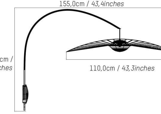 Настенный Светильник от фабрики Petite Friture модель L08407
