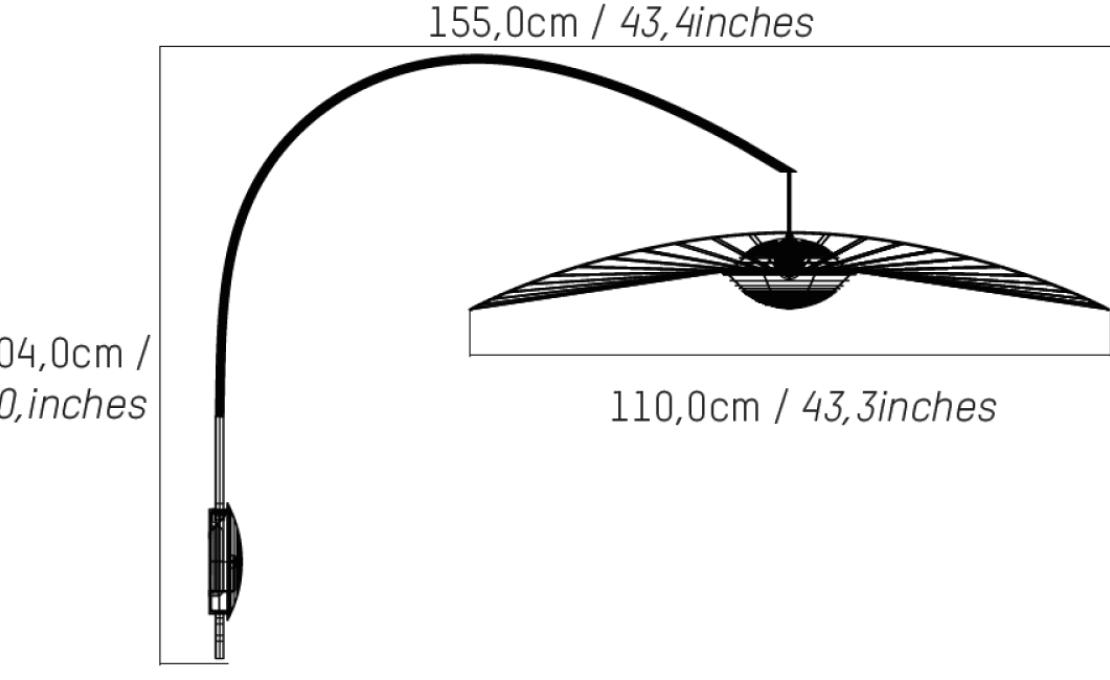 Настенный Светильник от фабрики Petite Friture модель L08407