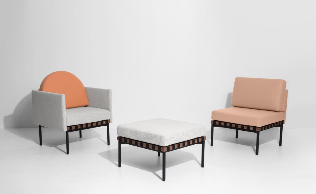 Кресло от фабрики Petite Friture модель Grid Arm