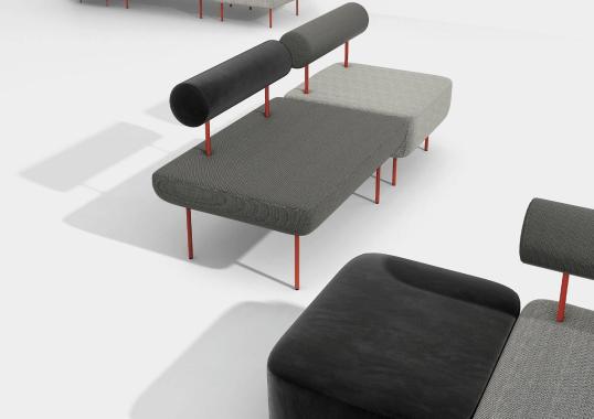 Пуф от фабрики Petite Friture модель Hoff Pouf