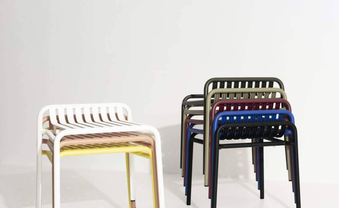 Уличный барный стул от фабрики Petite Friture модель M07420