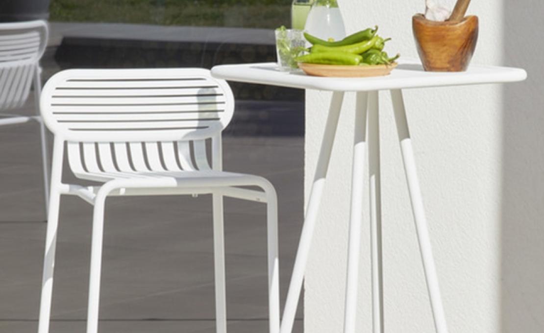 Уличный барный стул от фабрики Petite Friture модель M07409