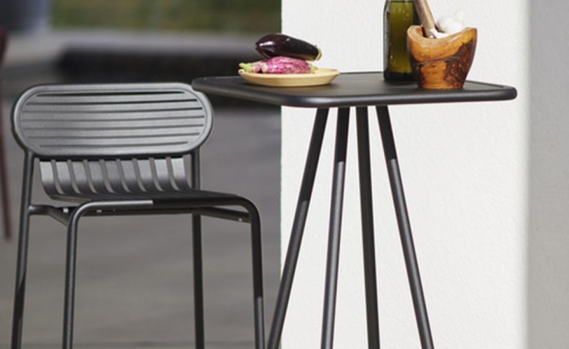 Уличный барный стул от фабрики Petite Friture модель M07409