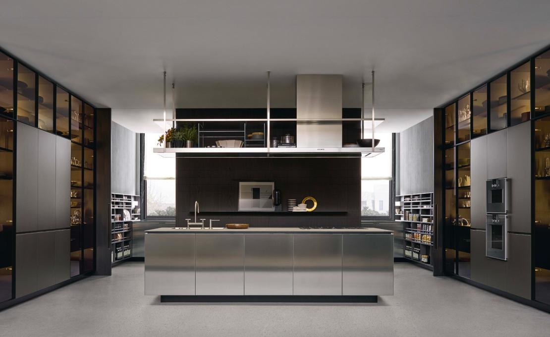 Кухни от фабрики Poliform модель Artex Kitchen