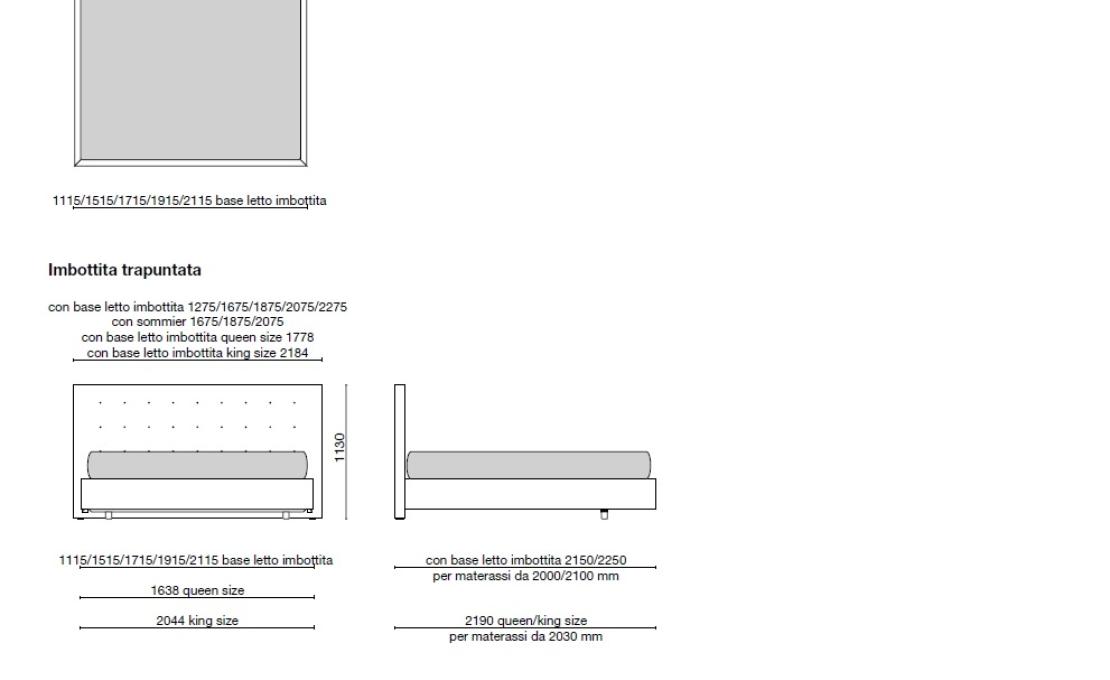 Кровать от фабрики Poliform модель Arca Bed 