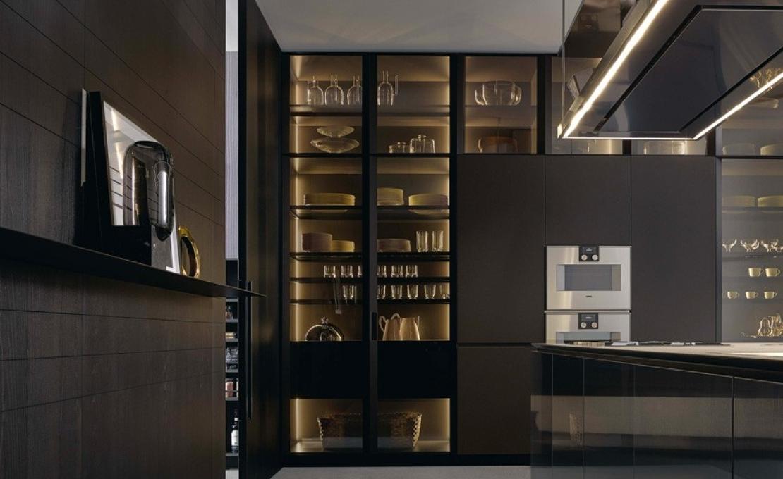 Кухни от фабрики Poliform модель Artex Kitchen