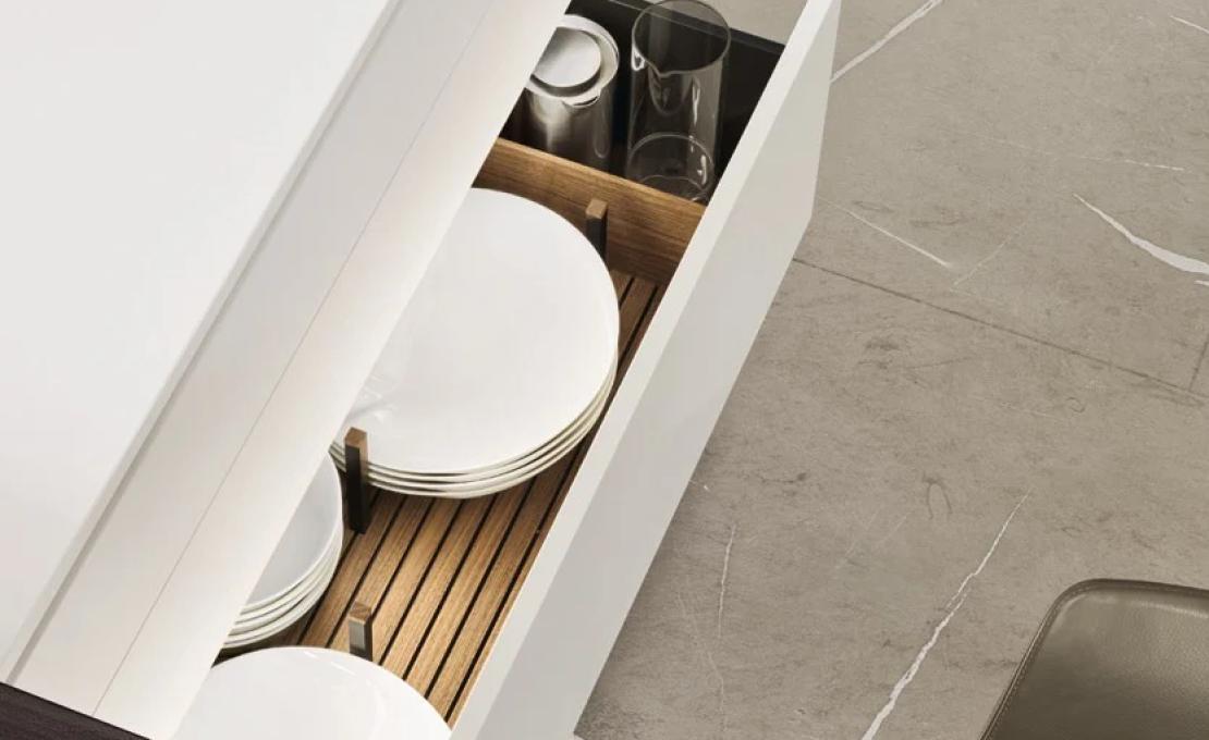 Кухни от фабрики Poliform модель Alea Kitchen