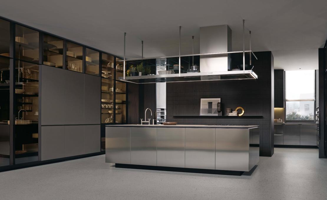 Кухни от фабрики Poliform модель Artex Kitchen