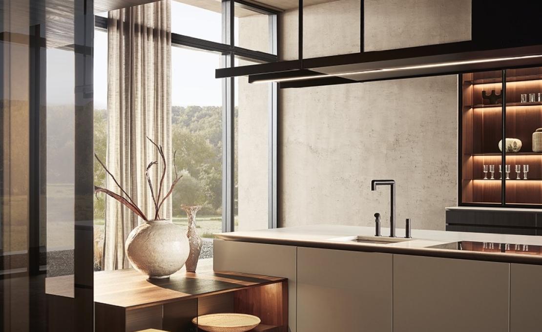 Кухни от фабрики Poliform модель ARTEX PRO KITCHEN