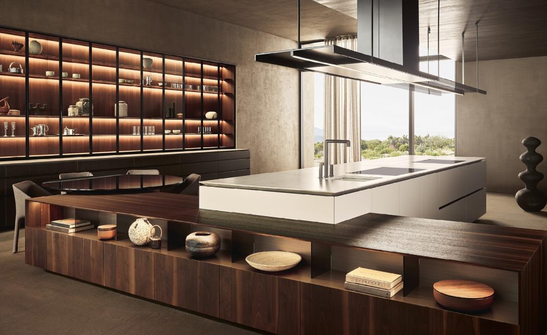 Кухни от фабрики Poliform модель ARTEX PRO KITCHEN