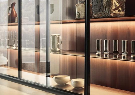 Кухни от фабрики Poliform модель ARTEX PRO KITCHEN