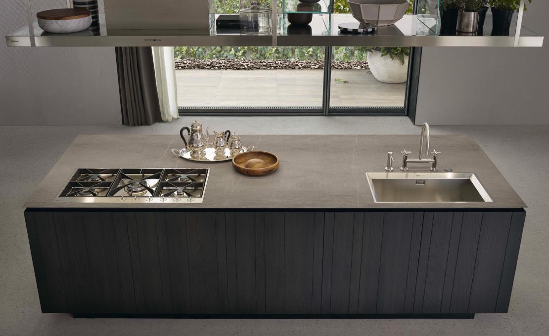 Кухни от фабрики Poliform модель Artex Kitchen